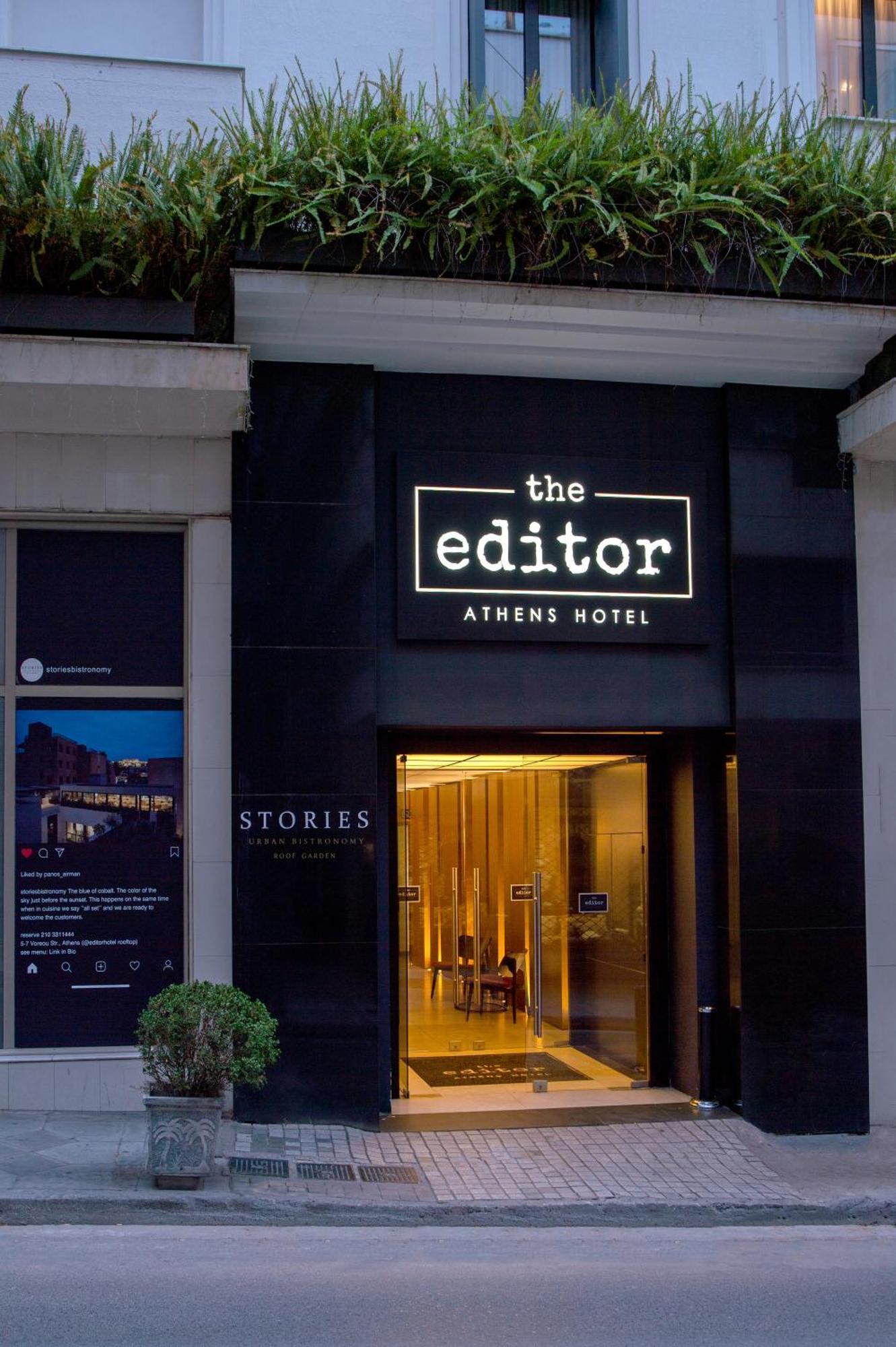 The Editor Hotel Atenas Exterior foto